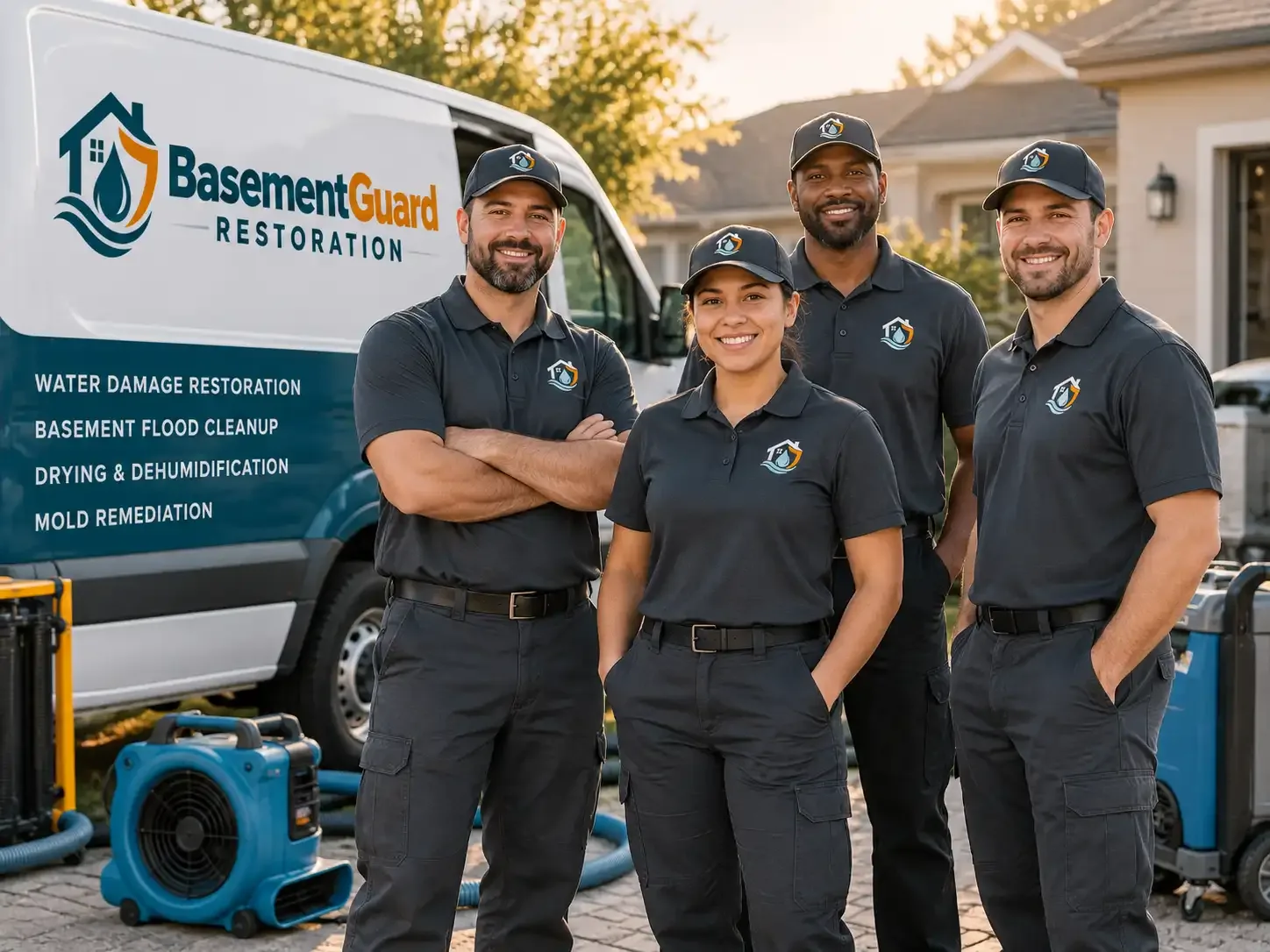 Basement Water Damage Restoration company in Shepherd, MI
